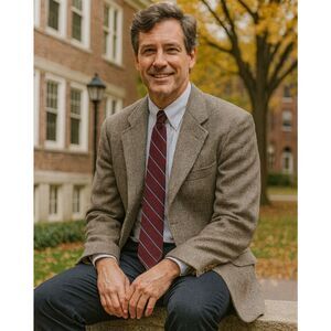 VTG Glen Plaid Camel Hair Sport Coat Mens Sz 46L Oxford 2 Button Luxe Wool FLAW